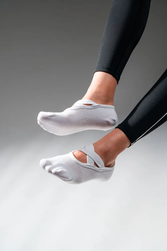 Calcetas Bailarina en blanco
