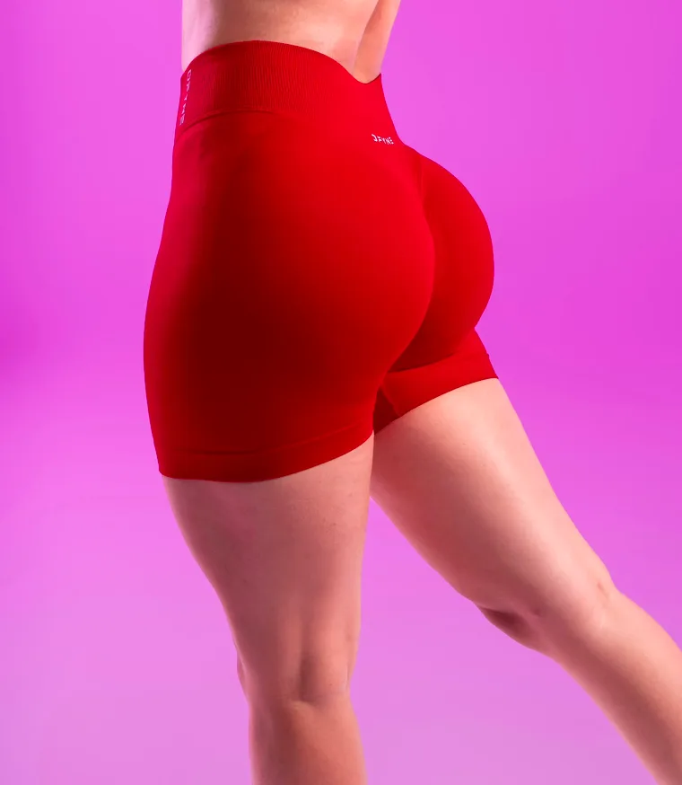 Short Aura en rojo