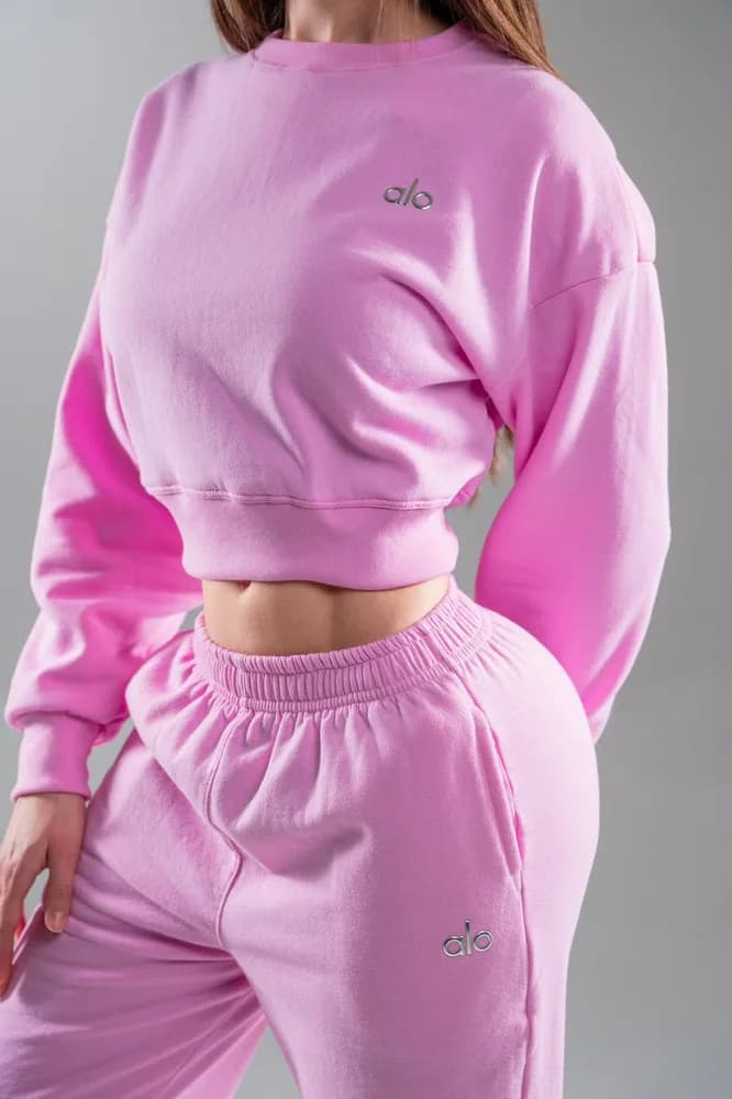 Sudadera Nube en rosa chicle