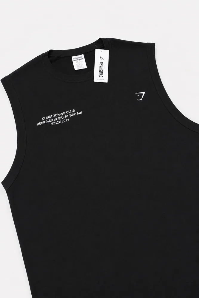 Playera Atlas en negro